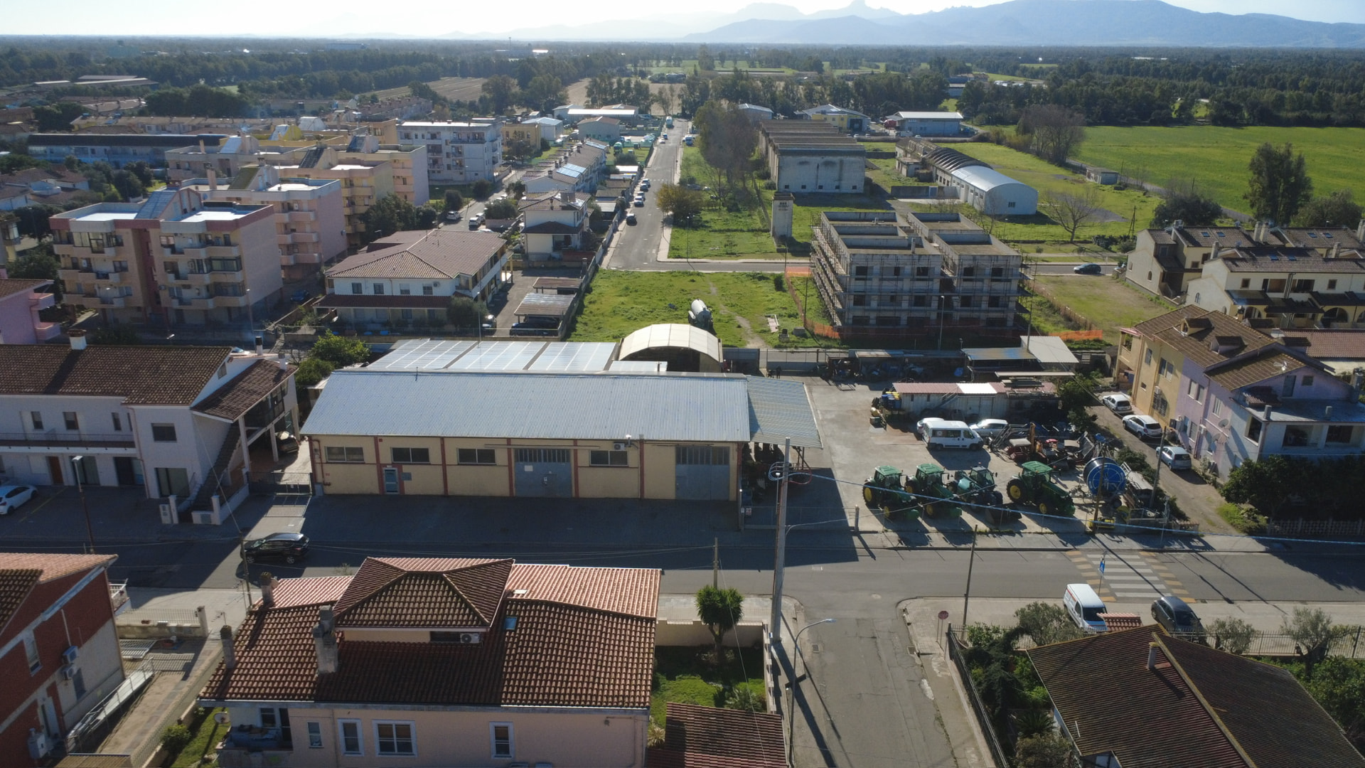 Officina Rosina dall'alto